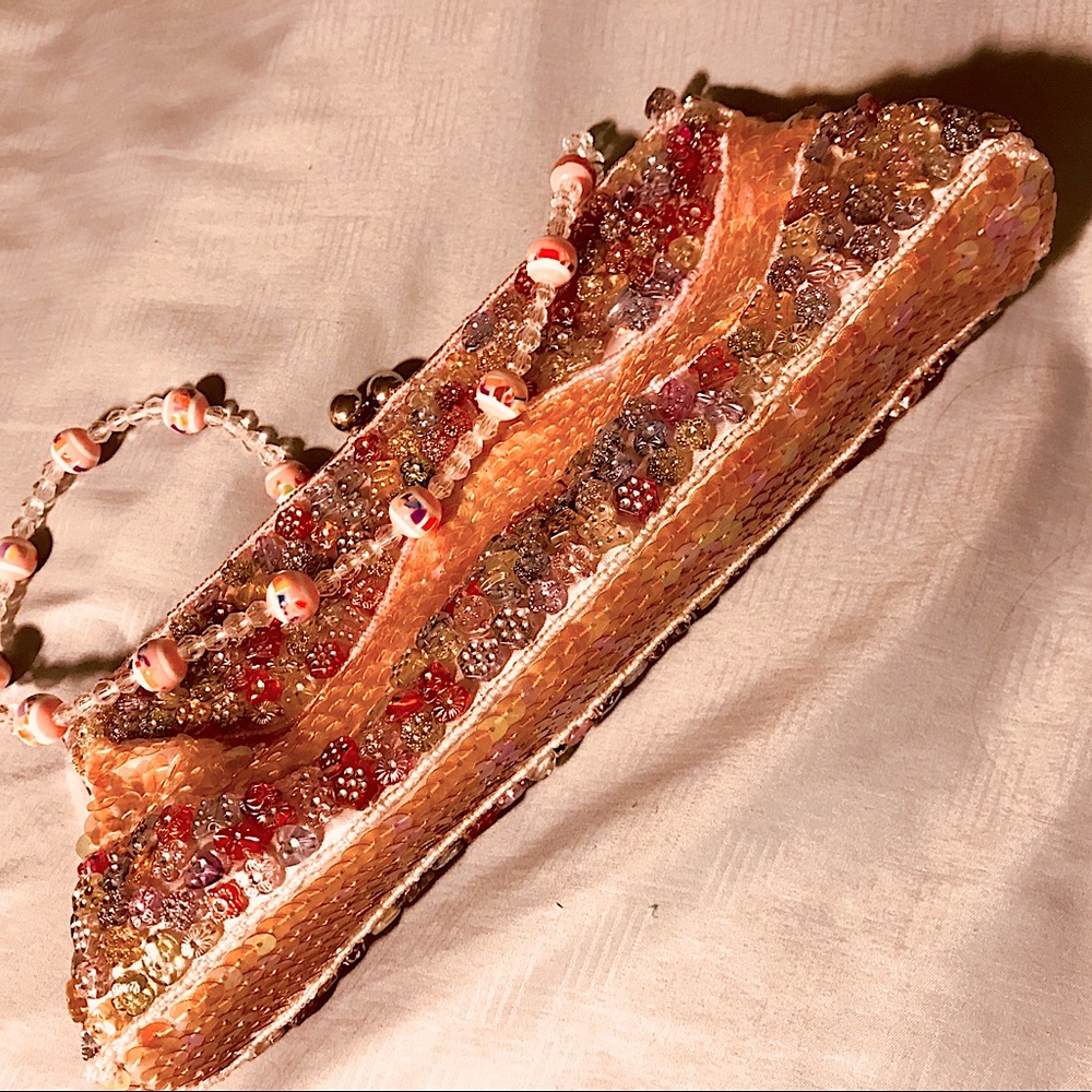 Vintage handmade clutch!